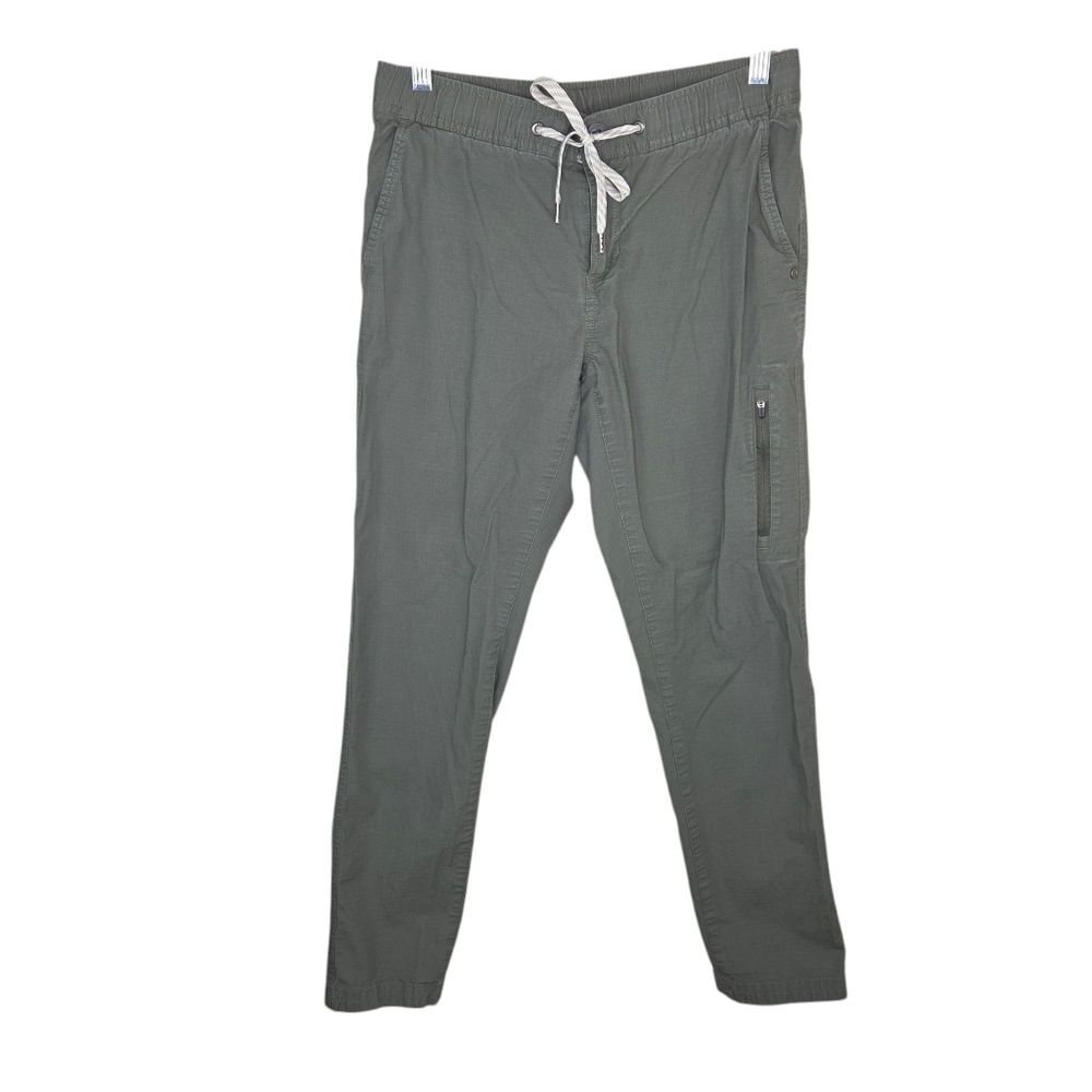 Vuori Pants Olive Green Ripstop Travel Jogger Hiking Outdoor Vw401 Small